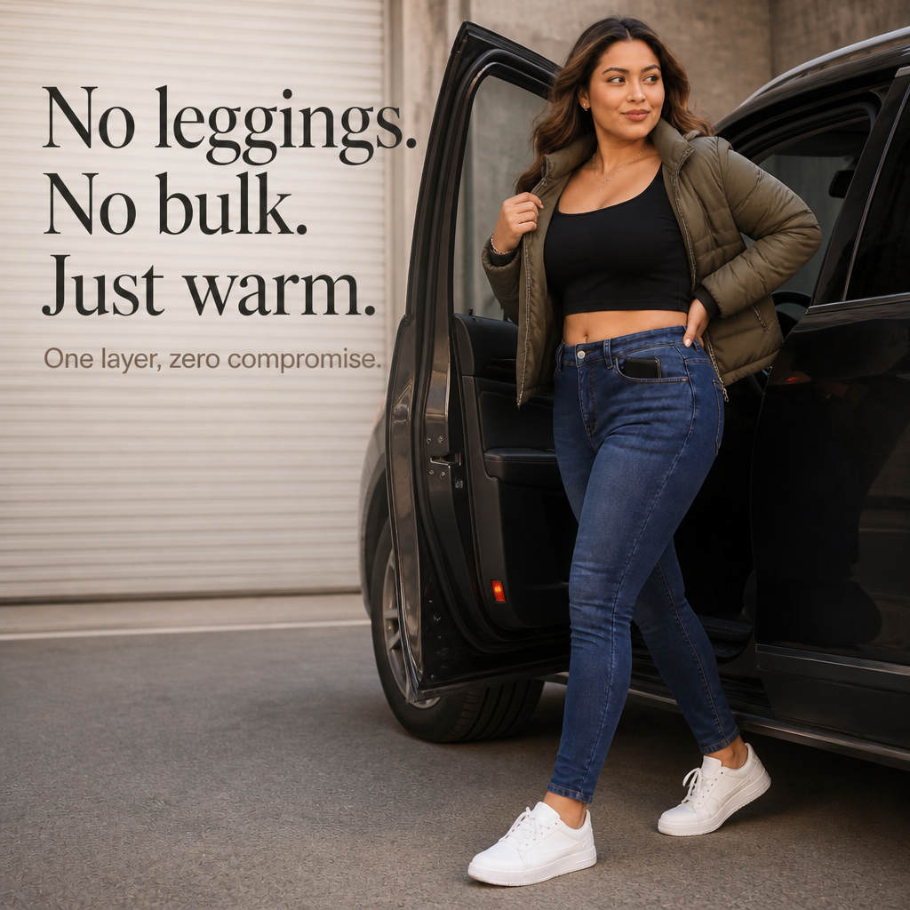 Plushden Skinny Jeans - Fleece Lined Women's Winter Jeans