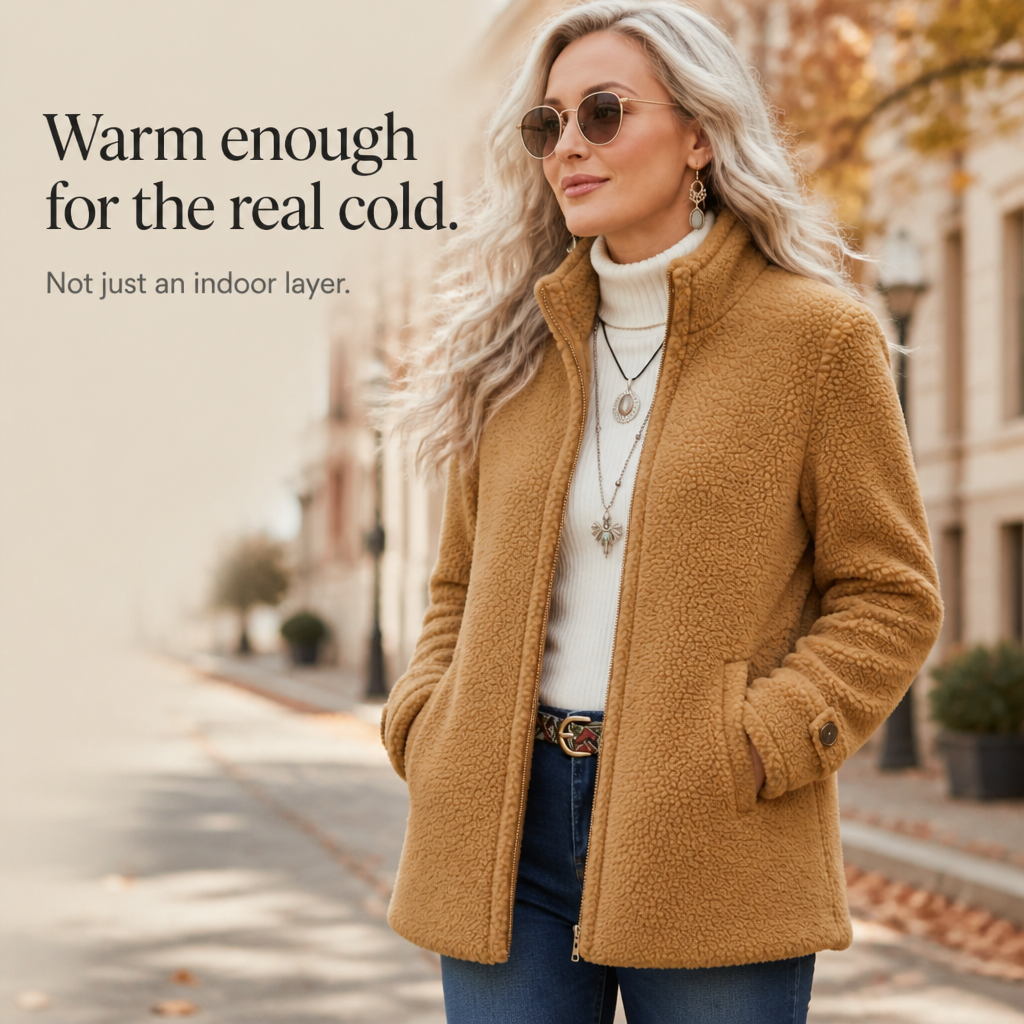 Wrapfield Stand Collar Zip Jacket - Women's Fleece Jacket