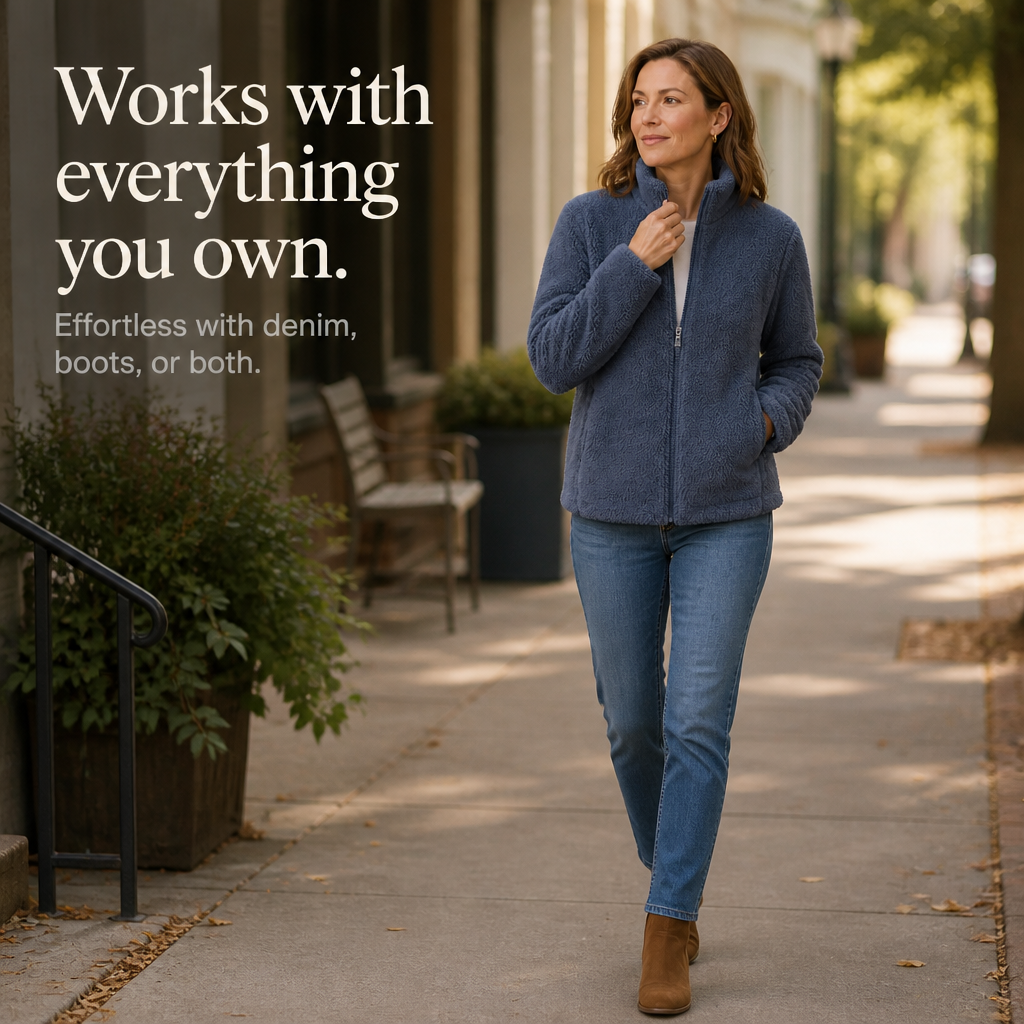 Velora Fleece Jacket - Women's Stand Collar Zip Fleece