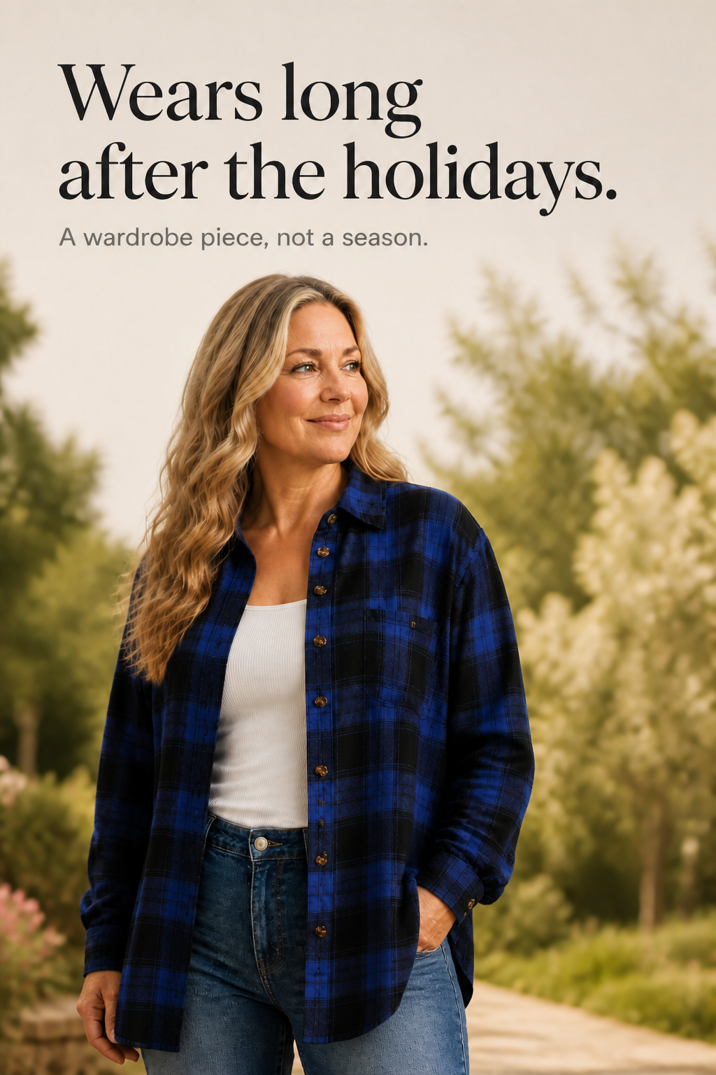 Overshirt & Co Buffalo Plaid Shacket - Women's Oversized