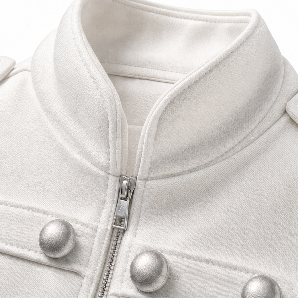 Mayfair Military Jacket - Stand Collar Women's Party Jacket