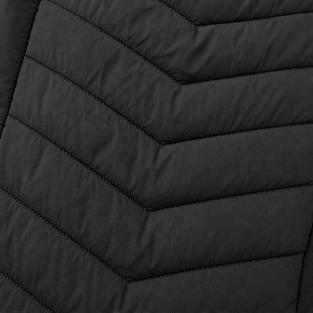 Layerly Quilted Puffer Vest - Women's Stand Collar Gilet