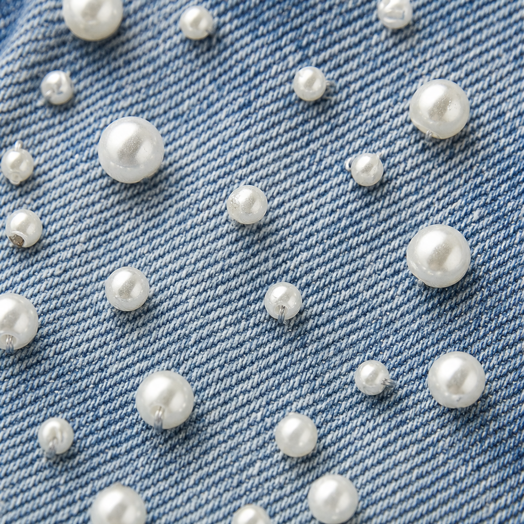 Pearlina Skinny Jeans - Pearl Distressed Women's Jeans