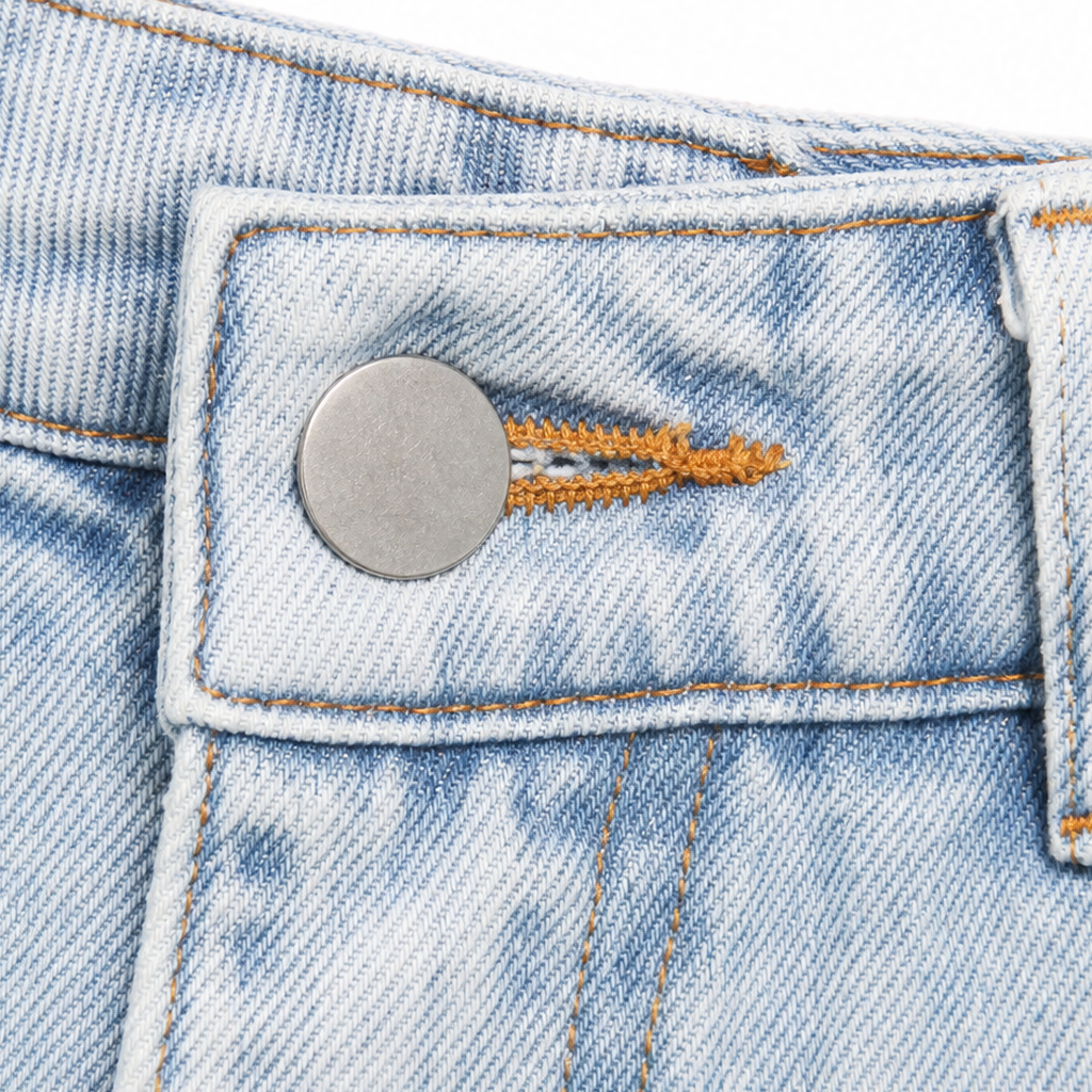 Overlaya Wide Leg Jeans - Overlap Waist Women's Jeans