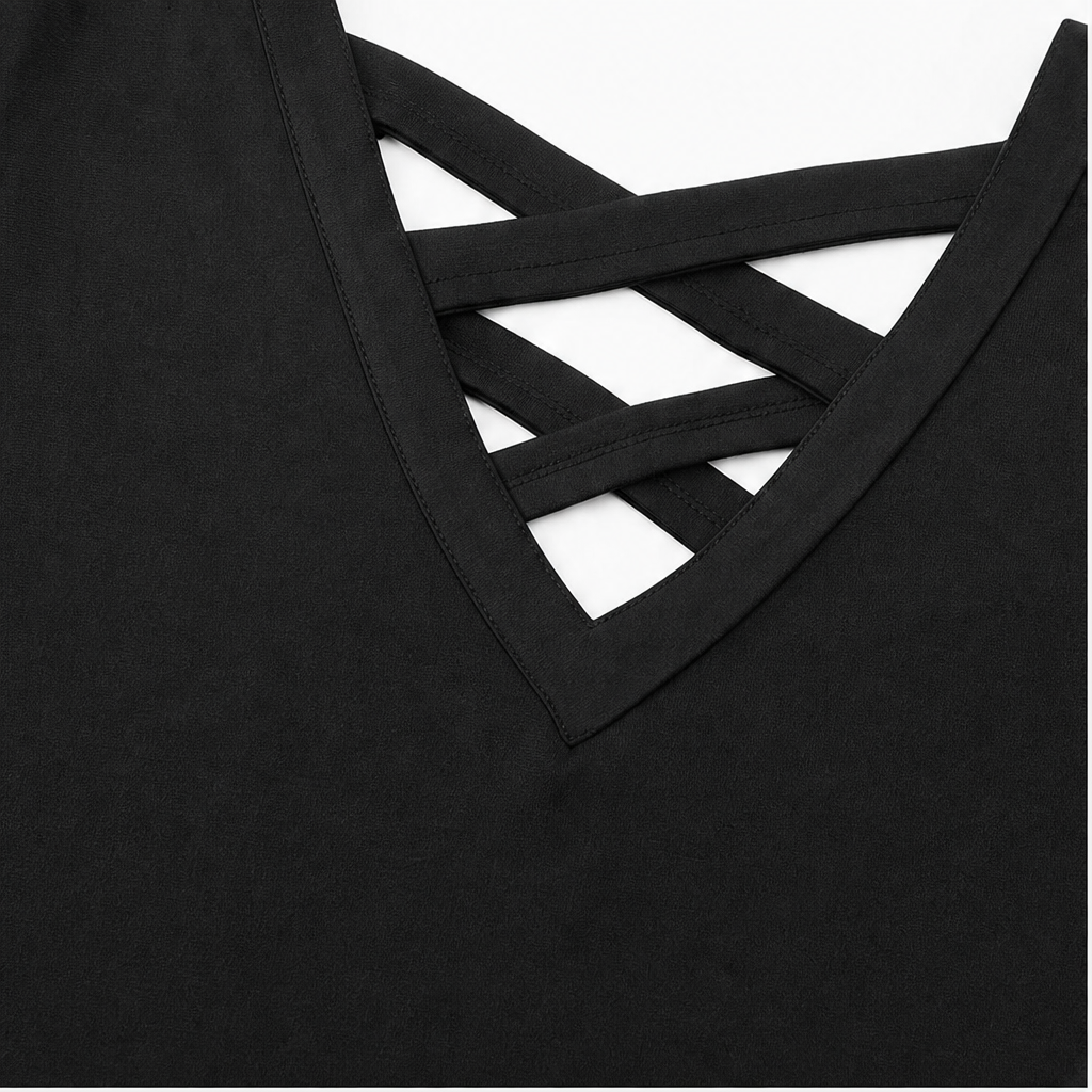 Sharkbite Swing Tunic - Women's Cold Shoulder Top