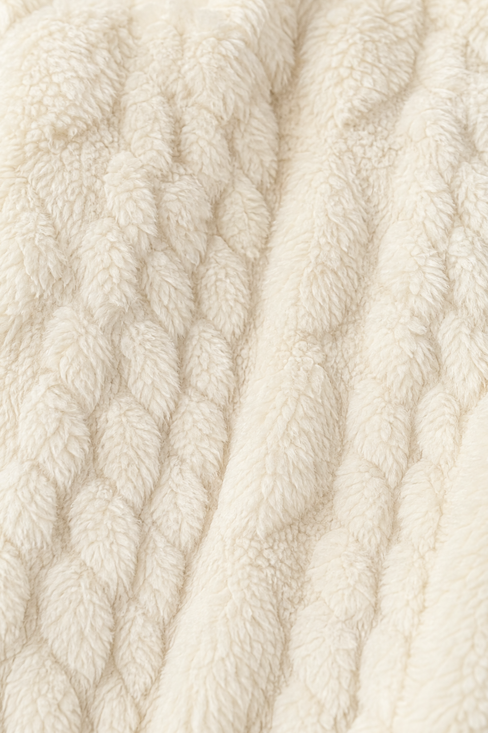 Wearbella Hooded Longline Coat - Women's Textured Knit Coat