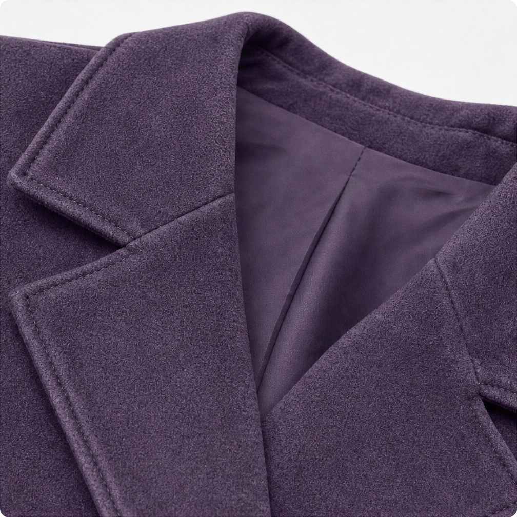 Suedelle Faux Suede Blazer - Women's Notch Collar Blazer