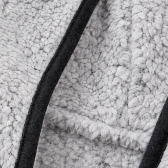 Cozyelle Plush Hooded Cardigan - Women's Fleece-Look Knit