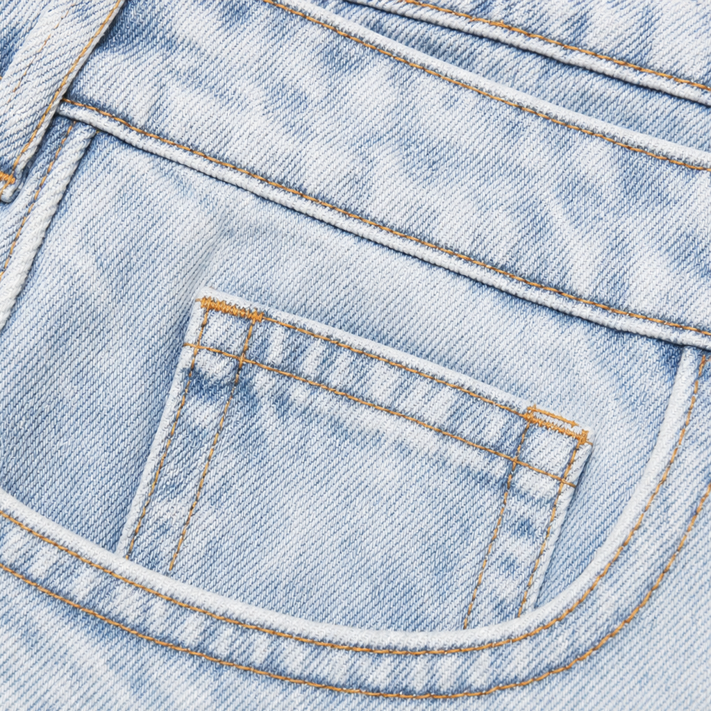 Overlaya Wide Leg Jeans - Overlap Waist Women's Jeans