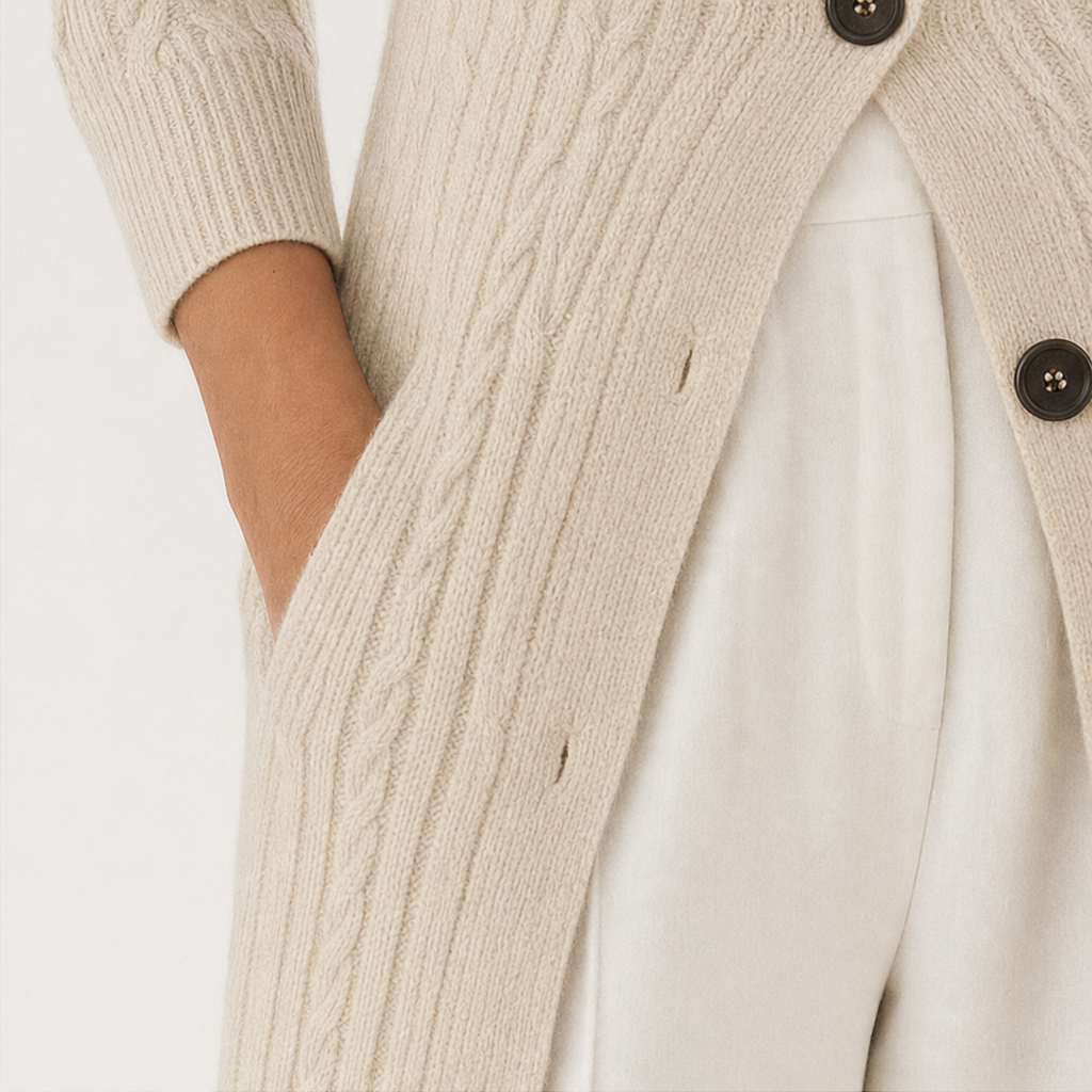 Cablewick Cable Knit Duster - Women's Long Cardigan