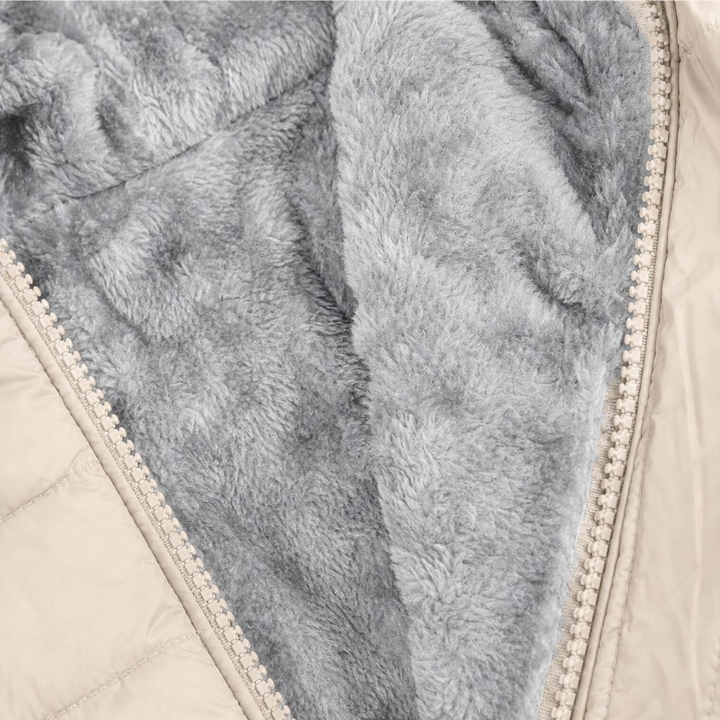 Cozelle Quilted Puffer Coat - Women's Hooded Longline