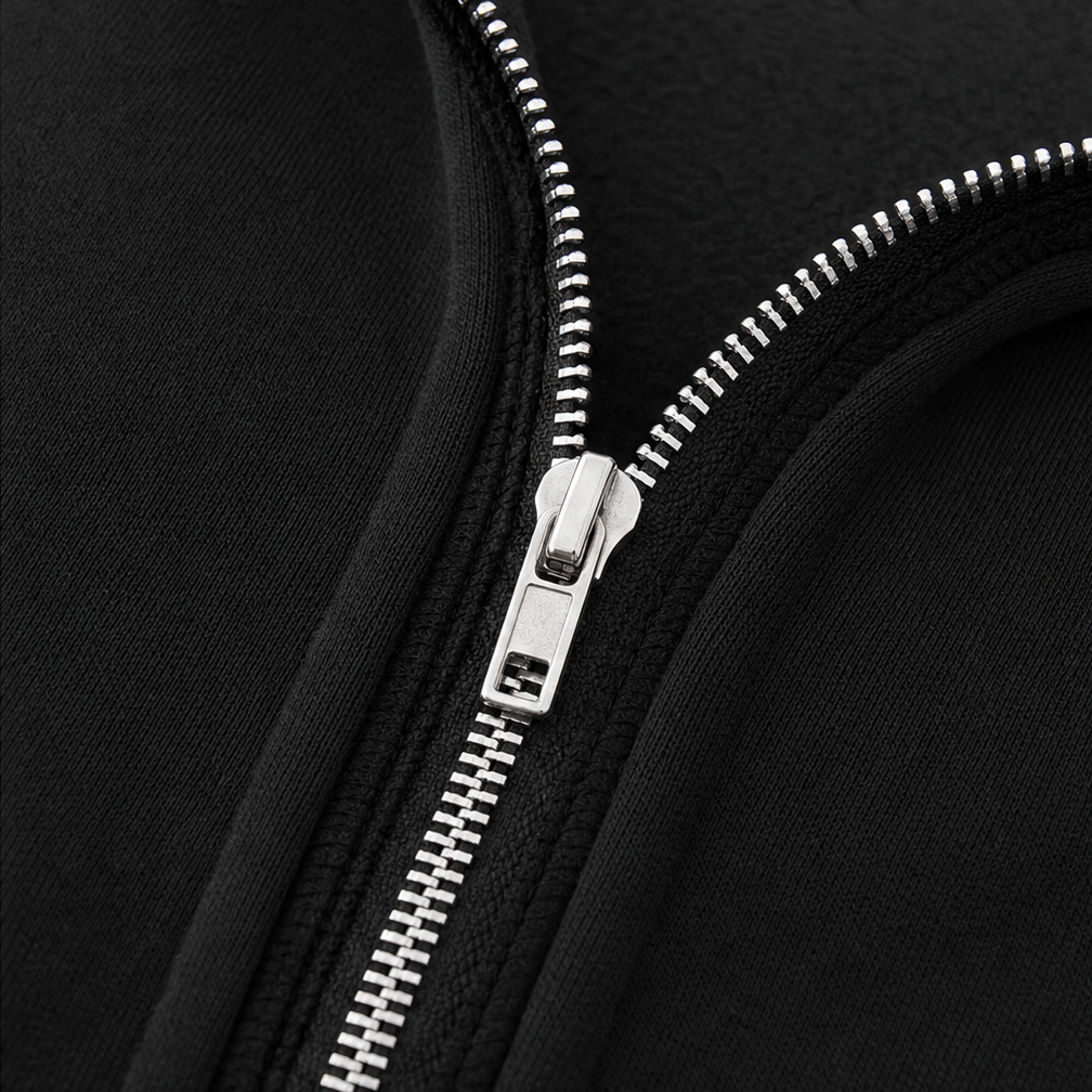Wrapdown Long Hooded Jacket - Zip Up Women's Longline Coat