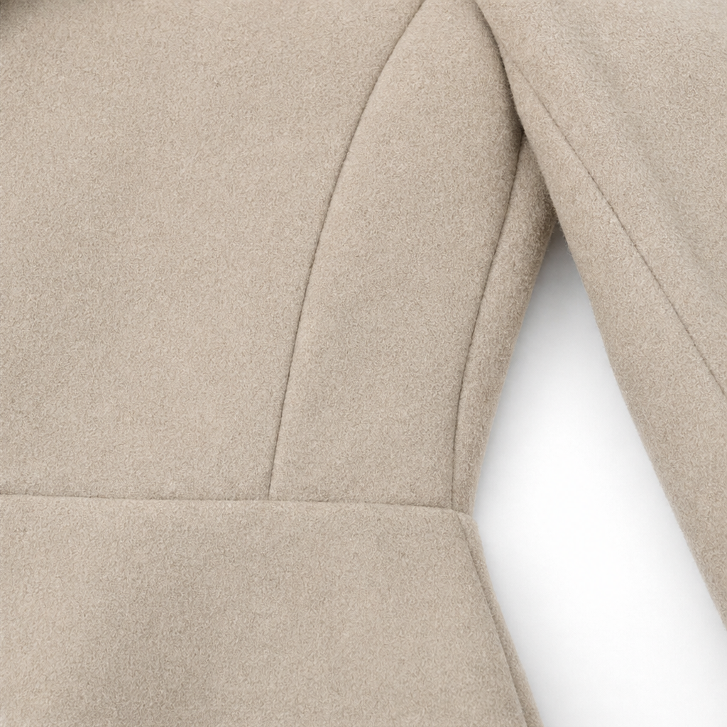 Elowen A Line Overcoat - Women's Double Breasted Coat