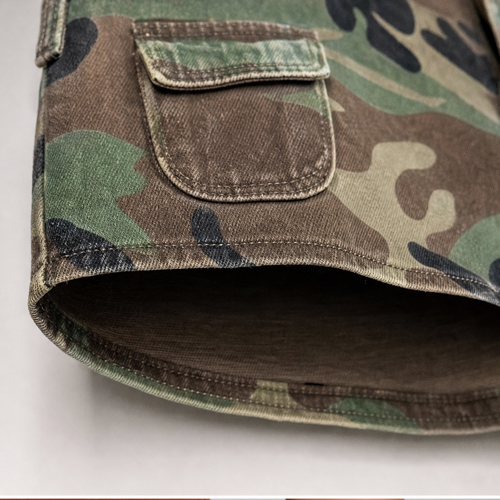 Camo Muse Wide Leg Jeans - Camouflage Women's Jeans