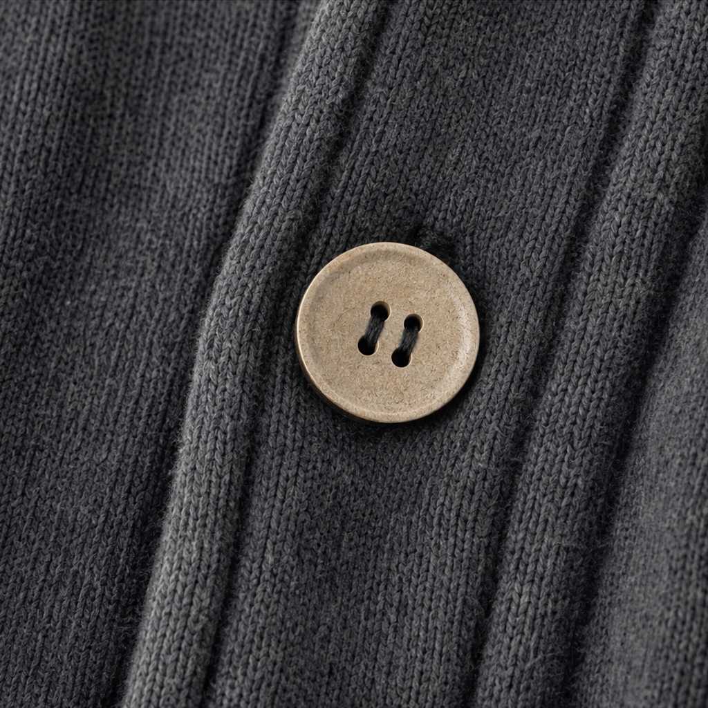 Patch & Thread Knit Jacket - Women's Pocket Cardigan
