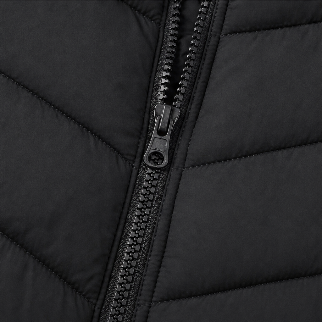 Layerly Quilted Puffer Vest - Women's Stand Collar Gilet