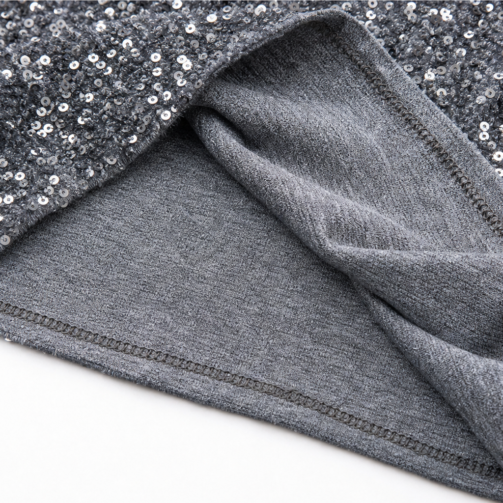 Glimmerelle Sequin Trousers - Wide Leg Women's Party Pants