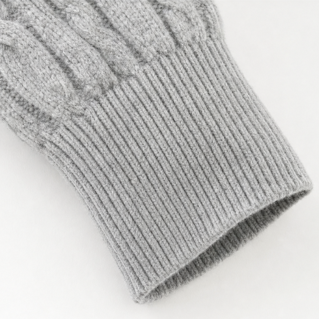 Wearbella Cable Knit Hooded Cardigan - Women's Open Front
