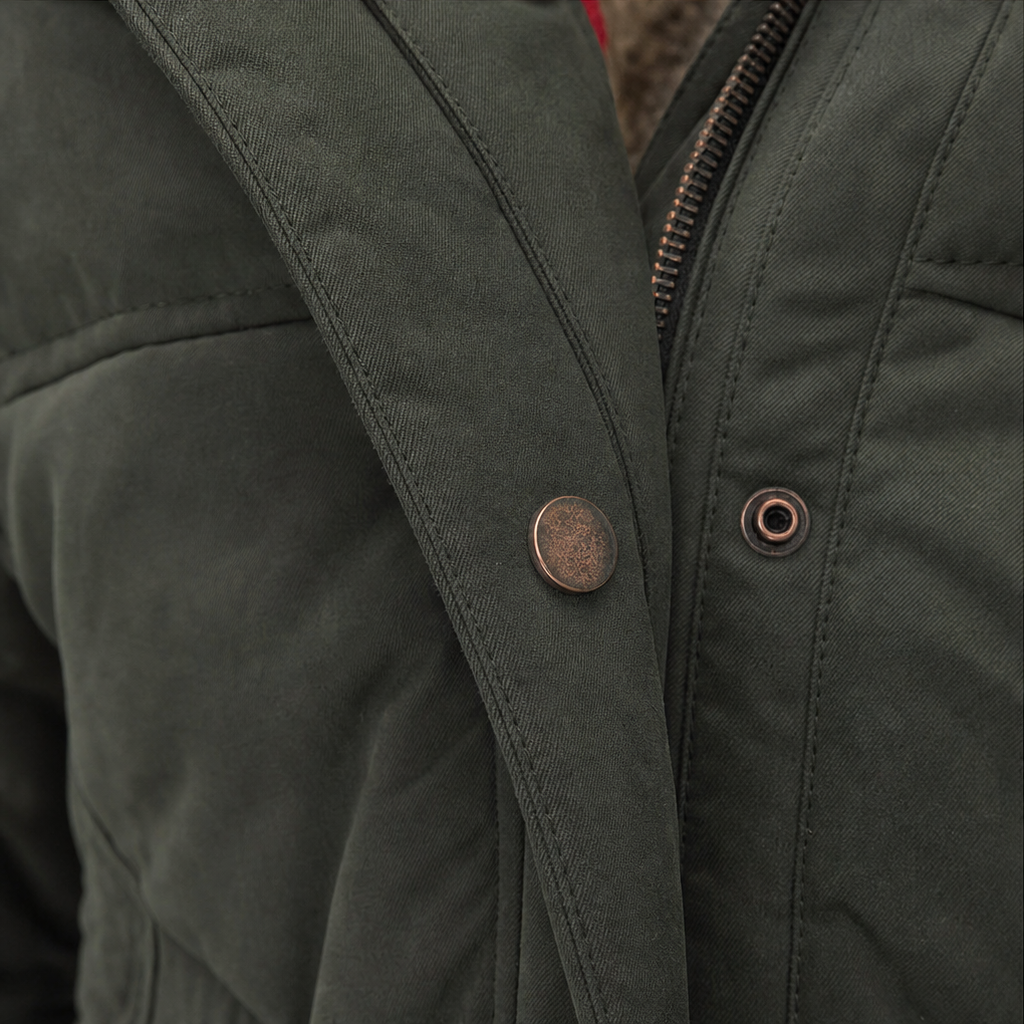 Quilvara Quilted Hooded Jacket - Fitted Women's Puffer