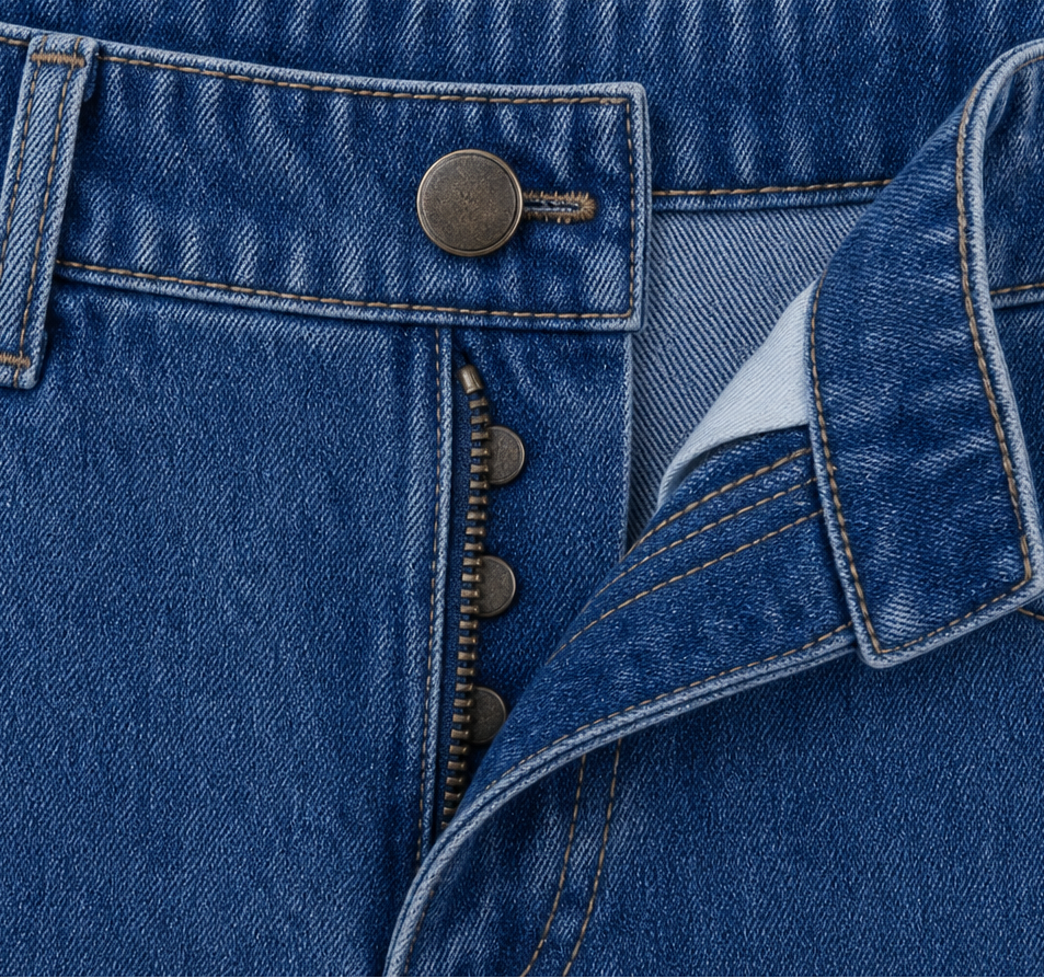 Wearbella Wide Leg Jeans - Button Fly Women's Jeans