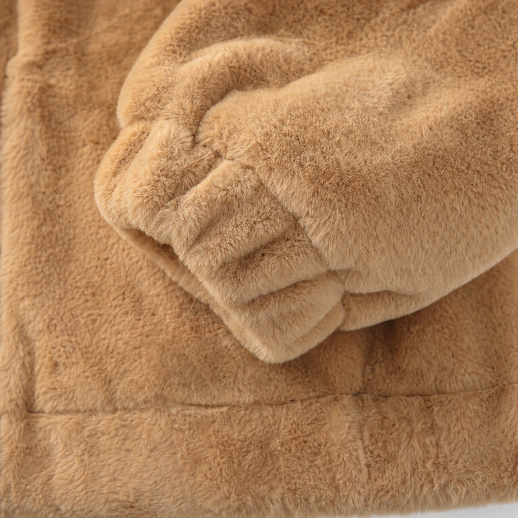 Cozyline Plush-Lined Gilet - Hooded Women's Pocket Vest