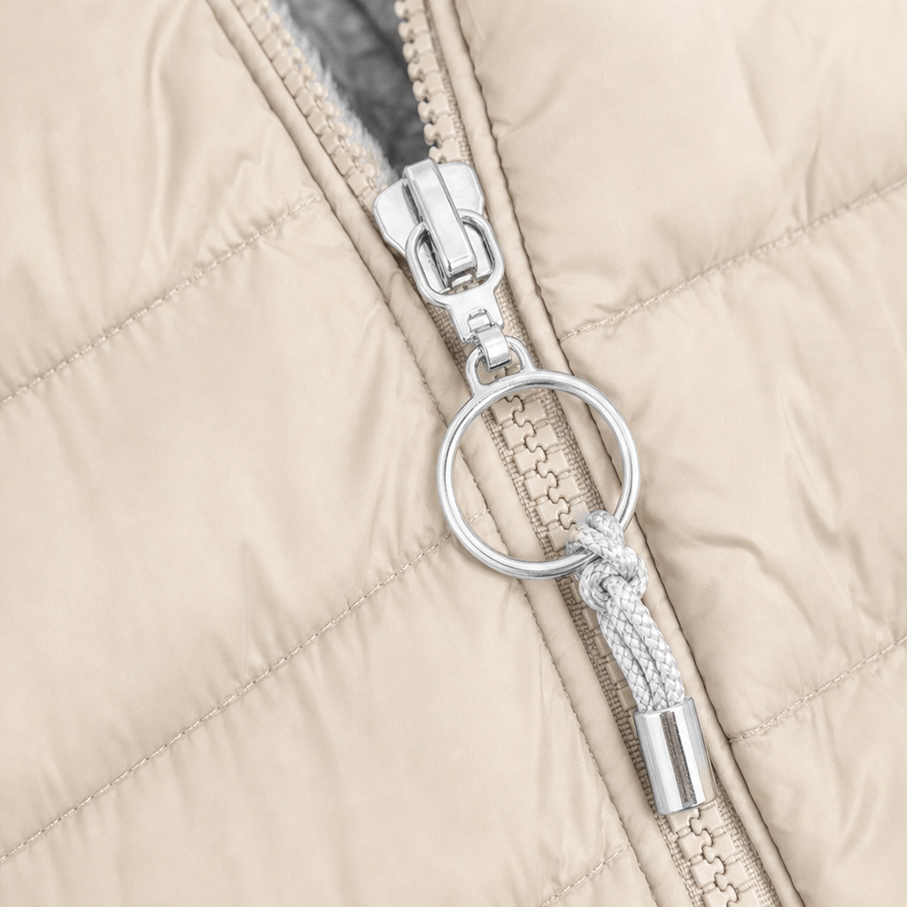 Cozelle Quilted Puffer Coat - Women's Hooded Longline