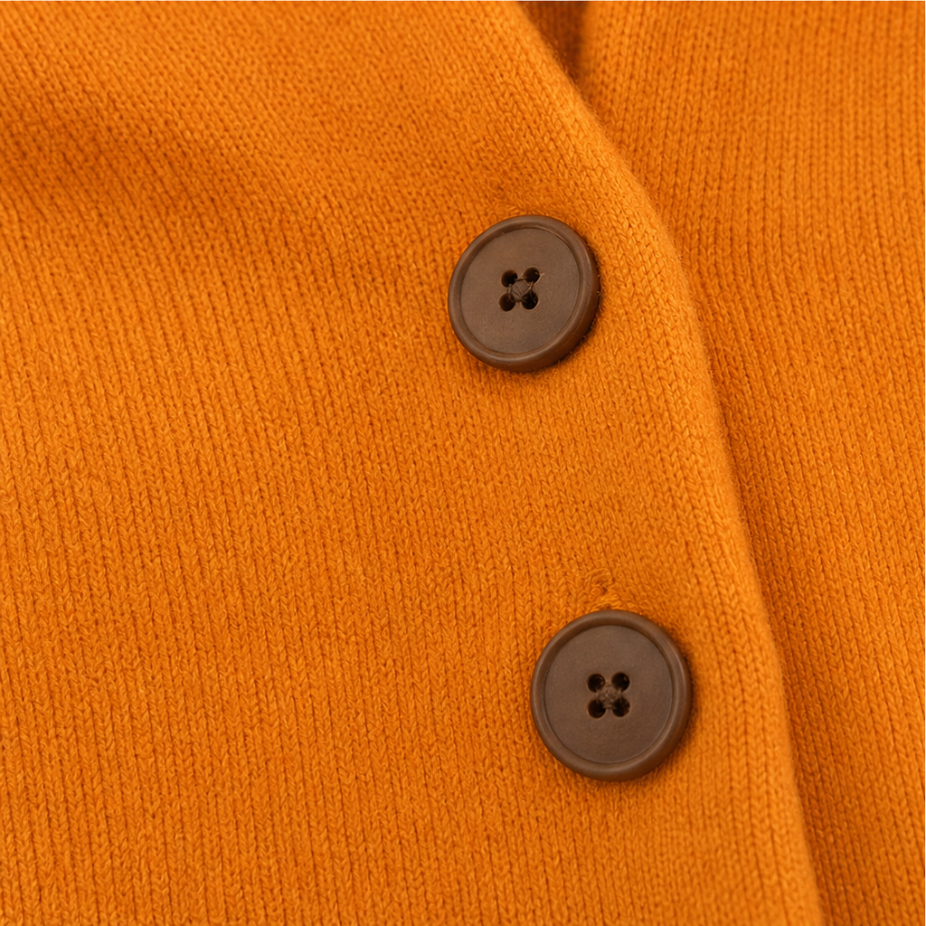 Teri Hooded Cardigan - Button Front Women's Flared Knit