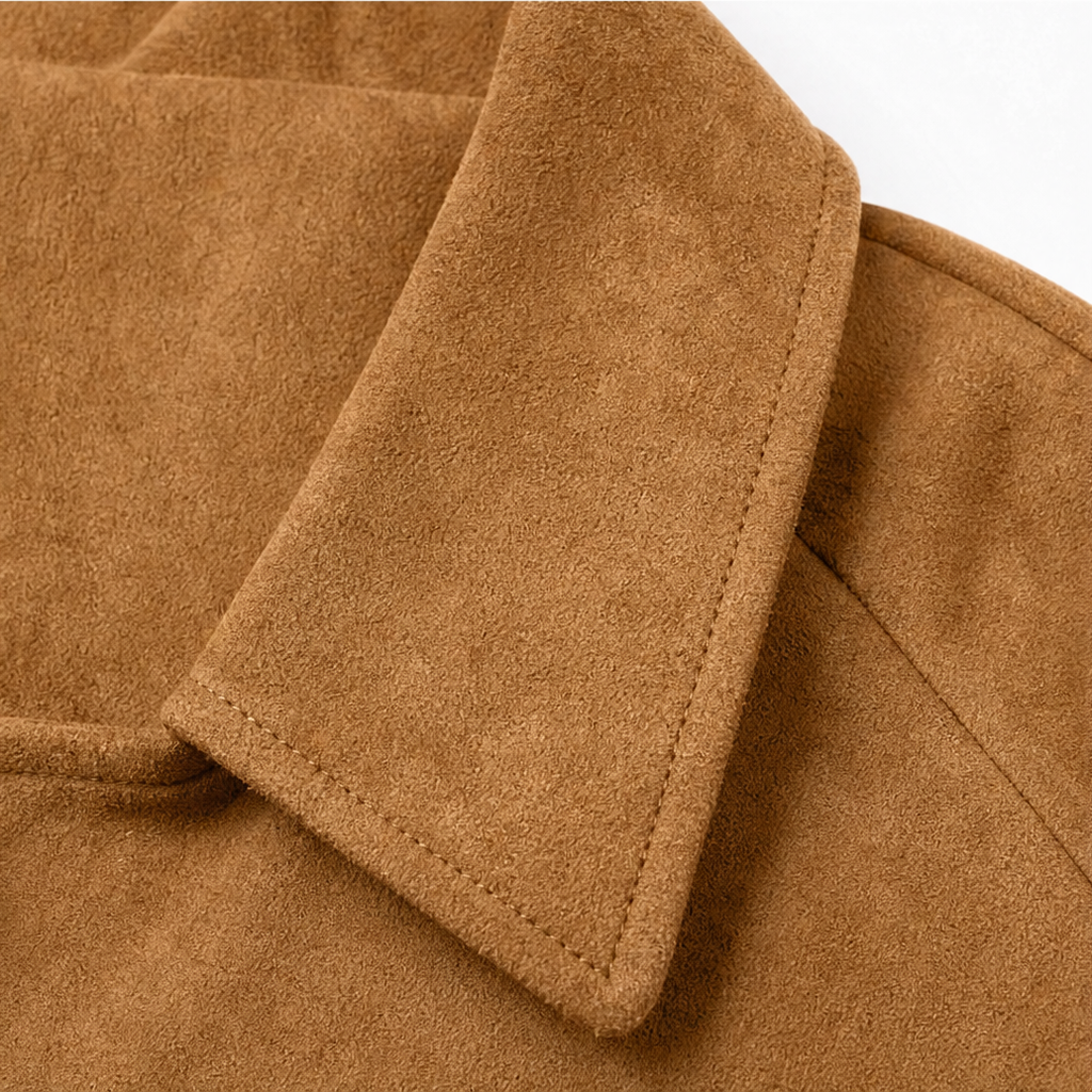Suedelle Suede-Feel Jacket - Women's Button-Front Jacket