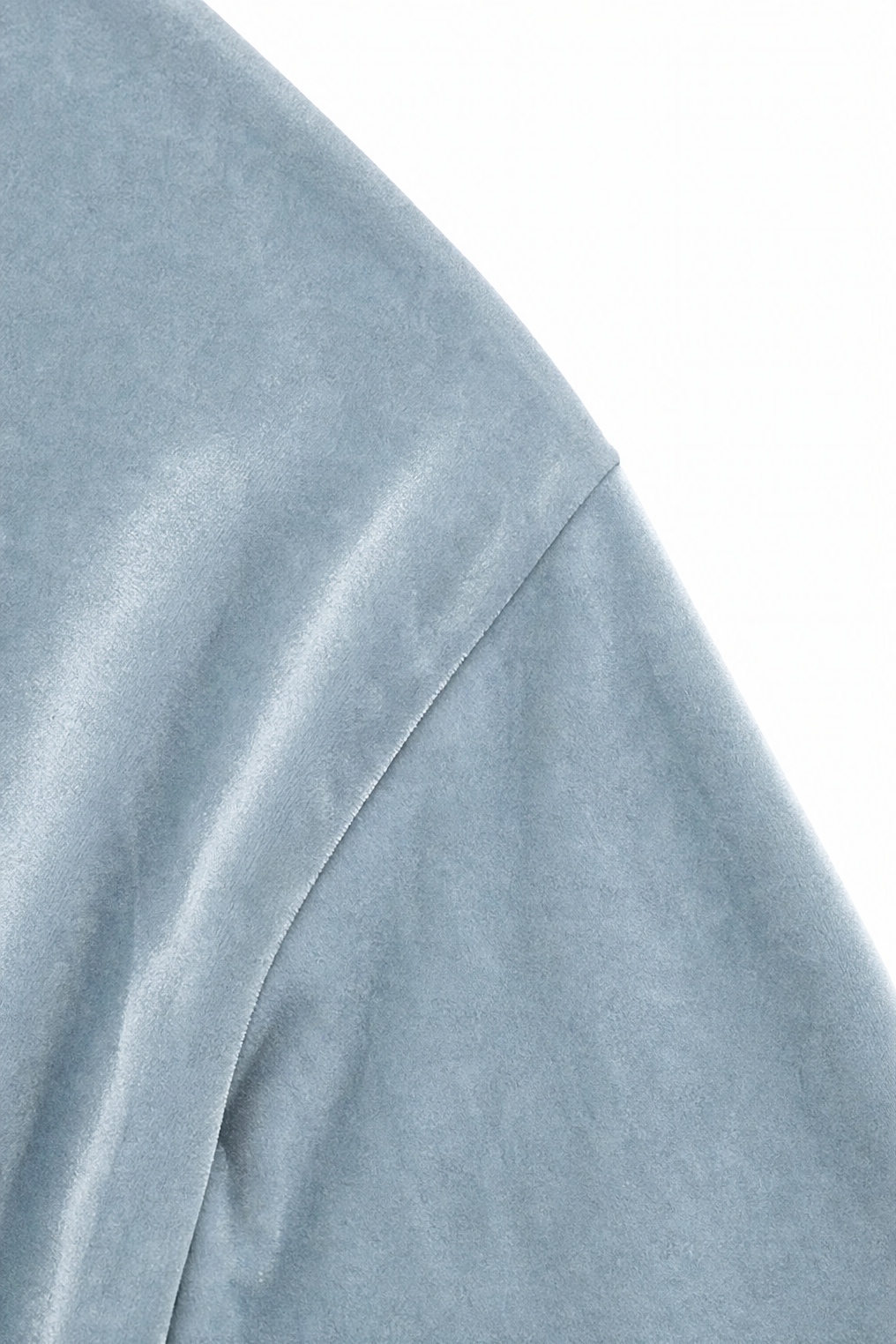 Tievelle - Velvet Tie-Neck Relaxed Women's Blouse