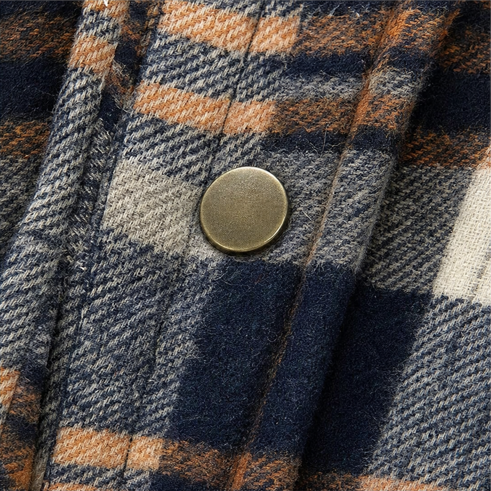 Huntlyn Sherpa-Lined Plaid Shacket - Women's Flannel Jacket