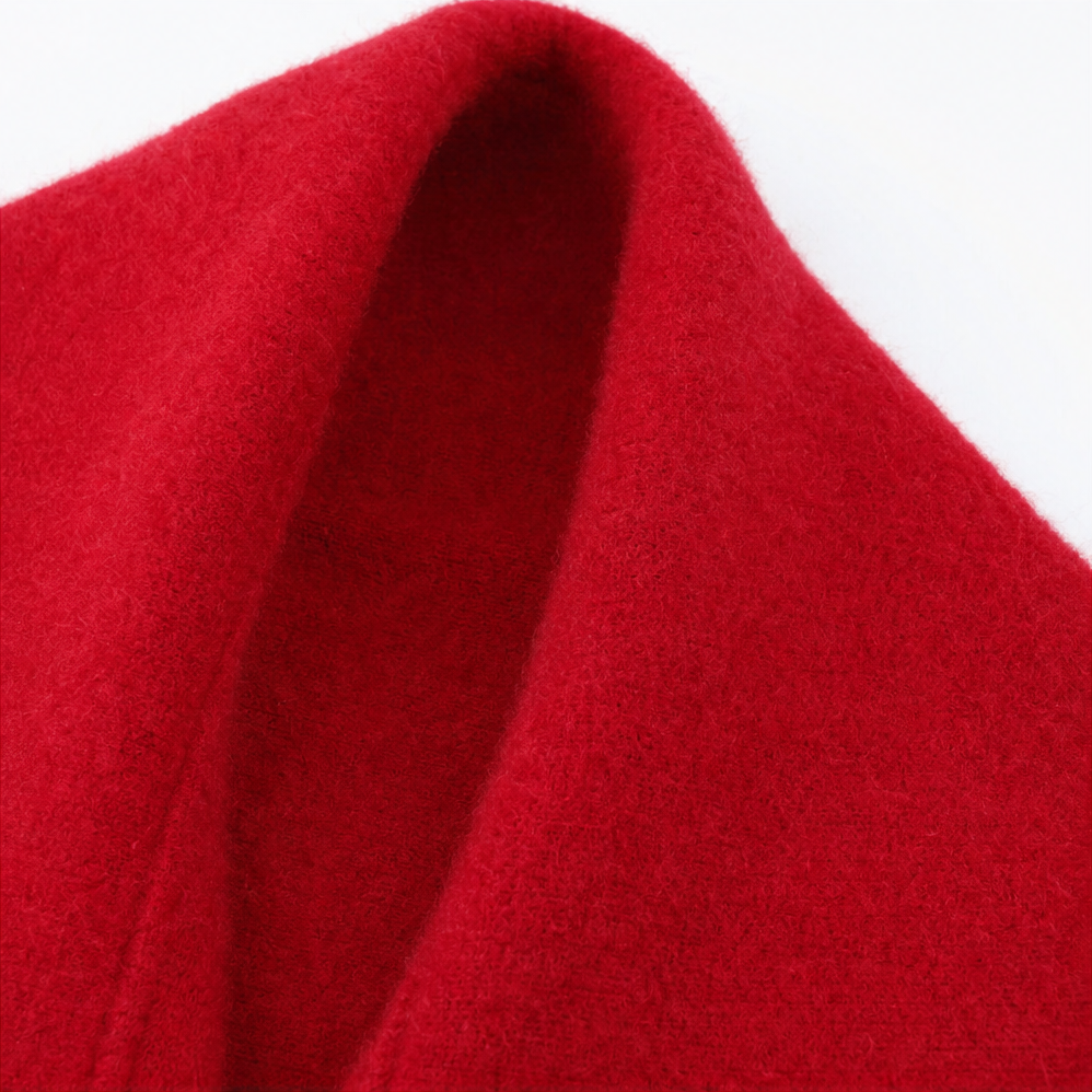 Mantelle Wool Coat - Women's Shawl Collar Open Front Coat