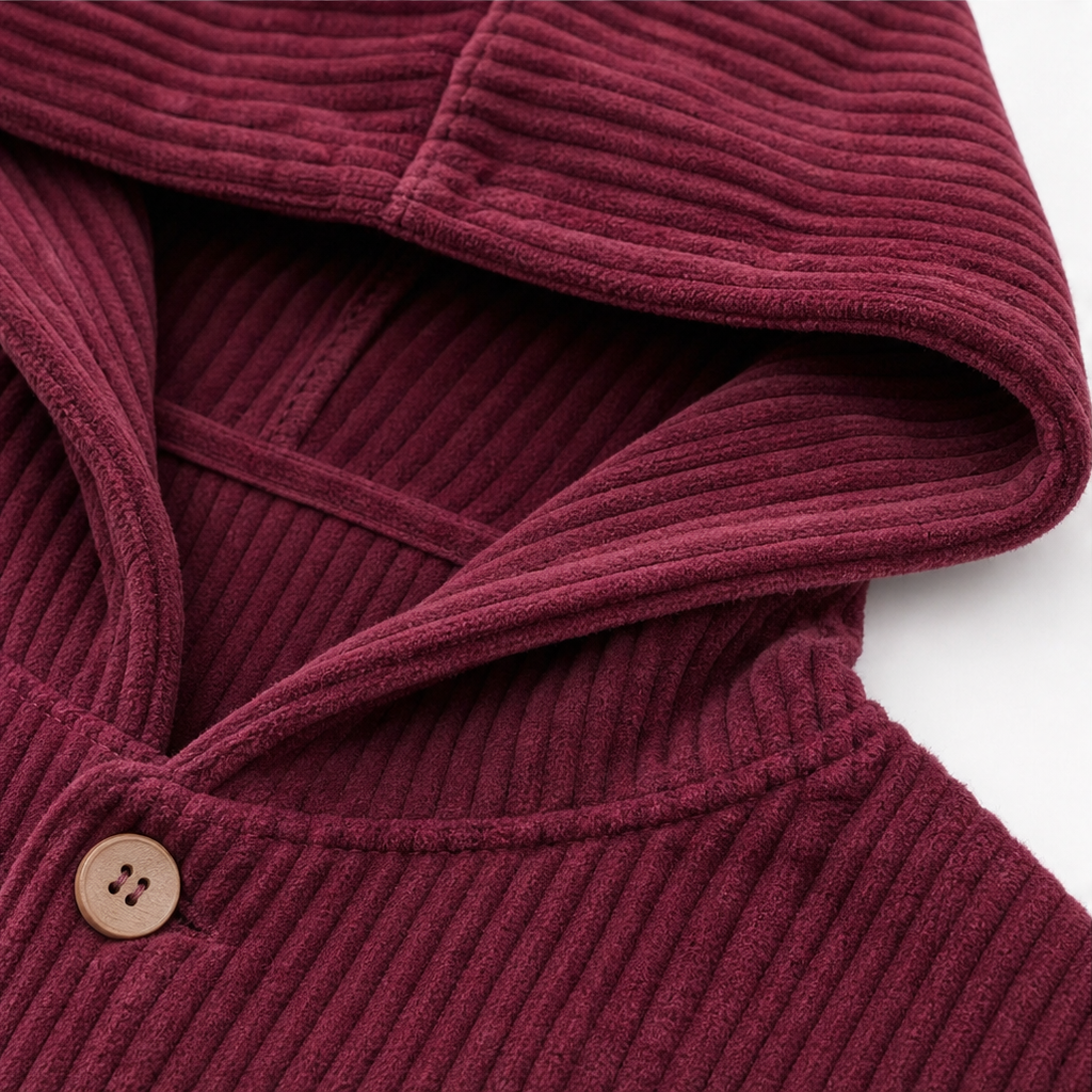 Corduvie Corduroy Overshirt - Women's Hooded Cord Shacket