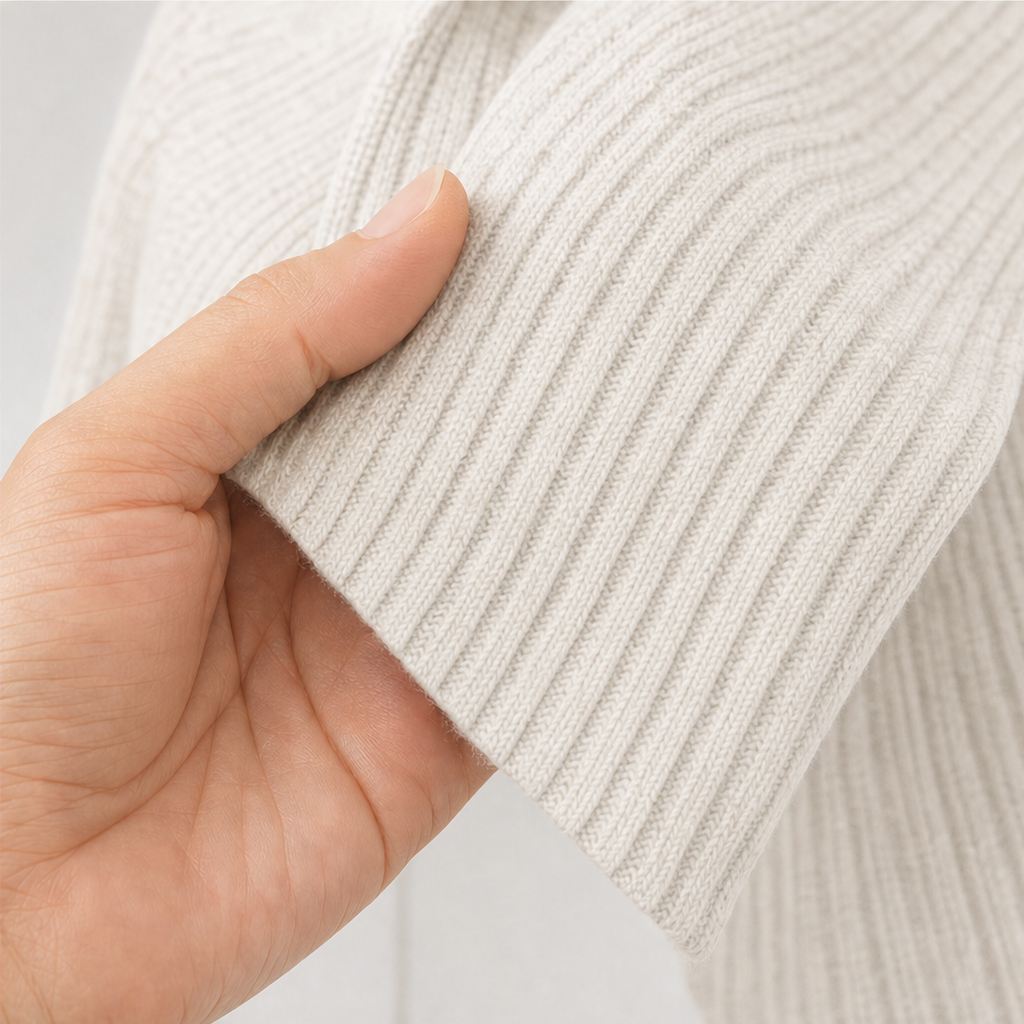 Lunelle Ribbed Cardigan - Open Front Women's Longline Knit