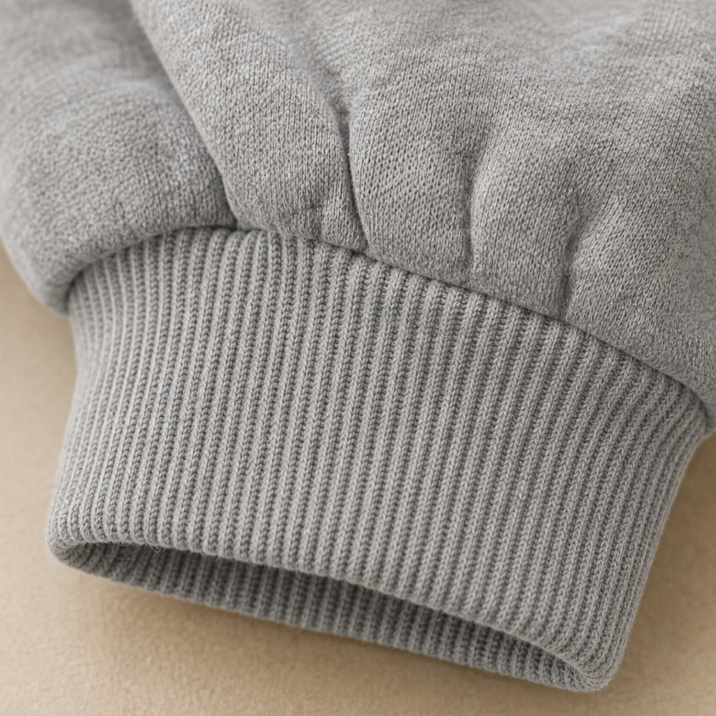 Denimova Hooded Jacket - Denim-Look Sweatshirt Women's Top