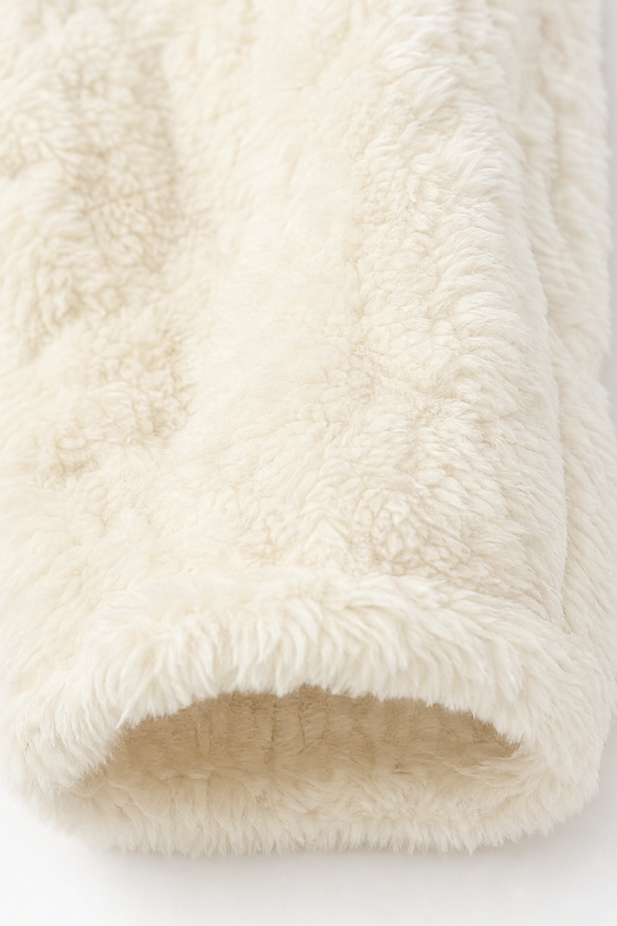 Wearbella Hooded Longline Coat - Women's Textured Knit Coat