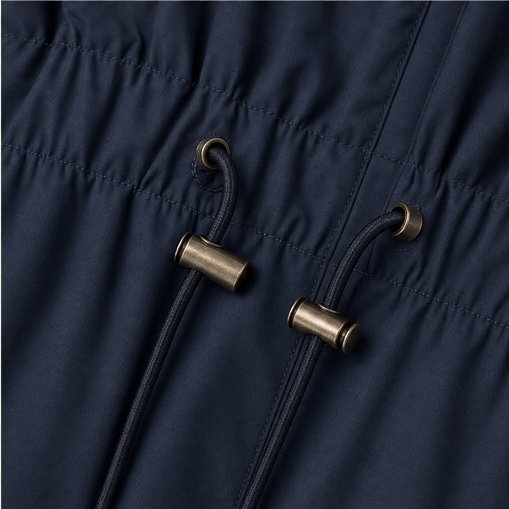 Rainfelle Rain Jacket - Drawstring Waist Women's Coat