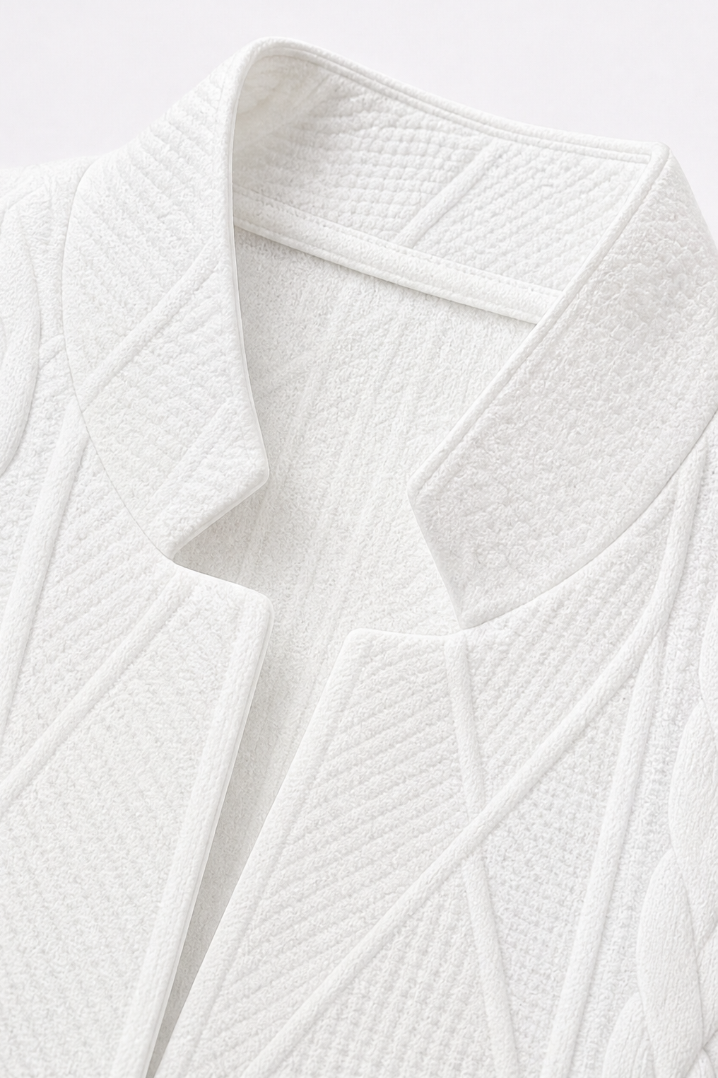 Wearbella Knit Blazer - Women's Stand Collar Work Blazer