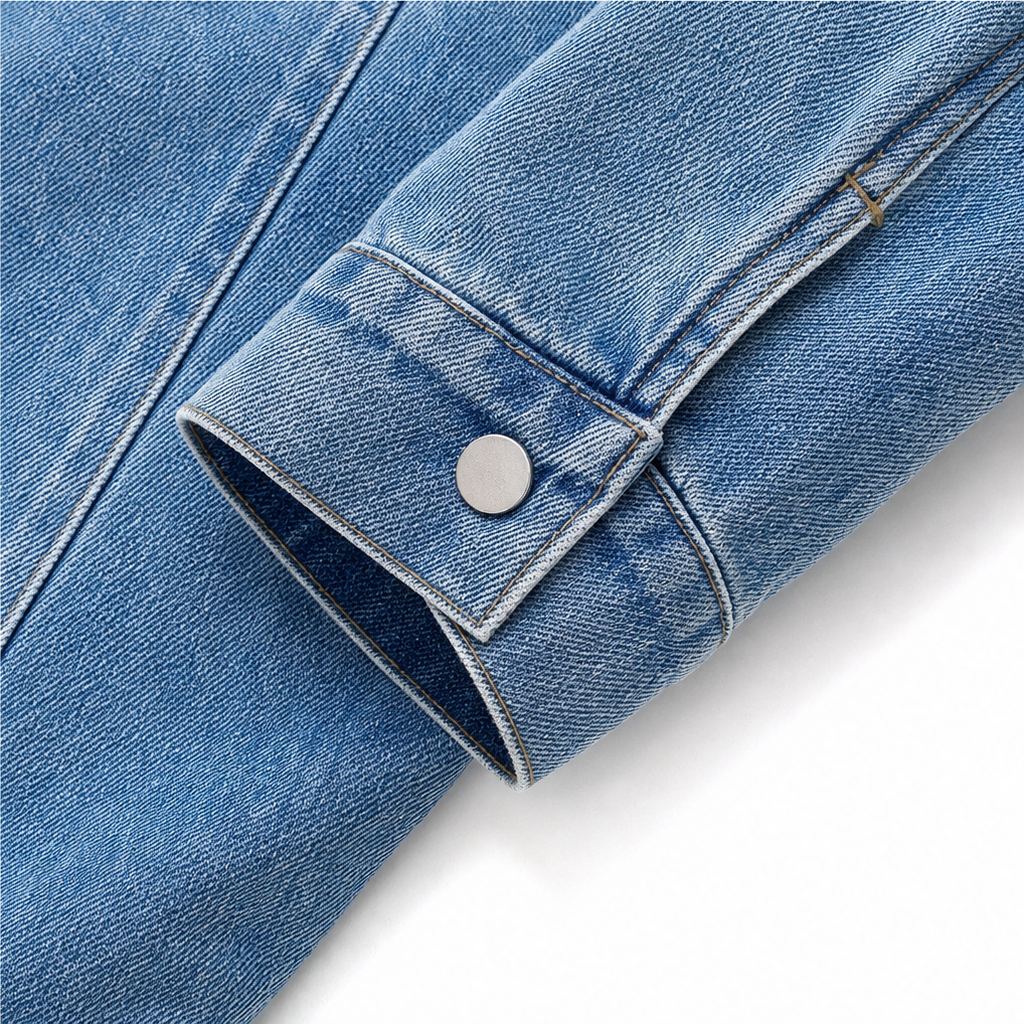 Wearbella Fur Collar Denim Jacket - Women's Hooded Jacket