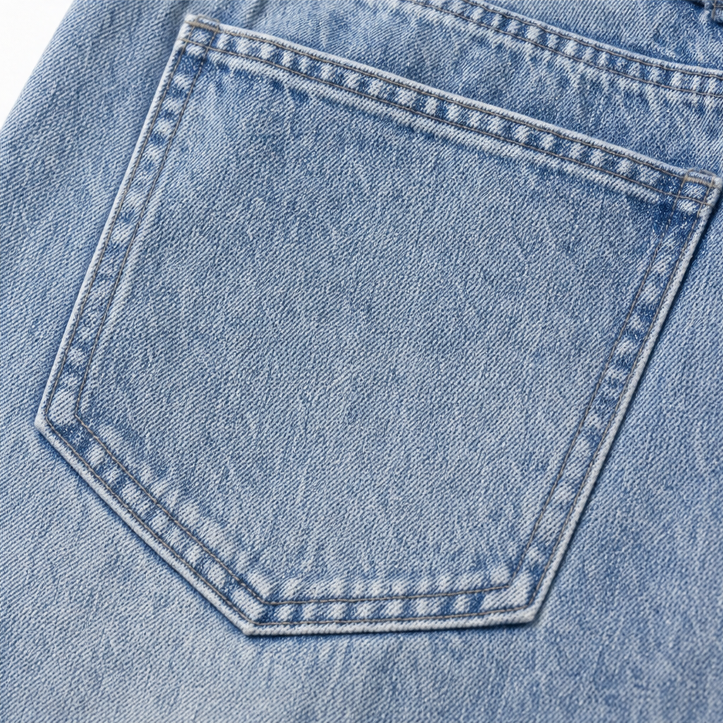 Buckleline Wide Leg Jeans - Side Buckle Women's Jeans
