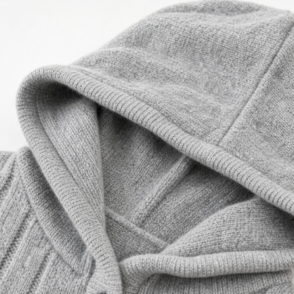 Wearbella Cable Knit Hooded Cardigan - Women's Open Front