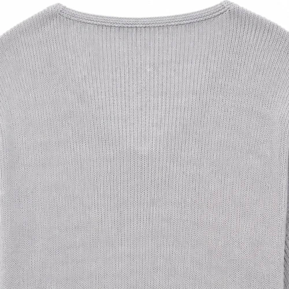 Elowyn - Soft V-Neck Knit Tunic Top for Women