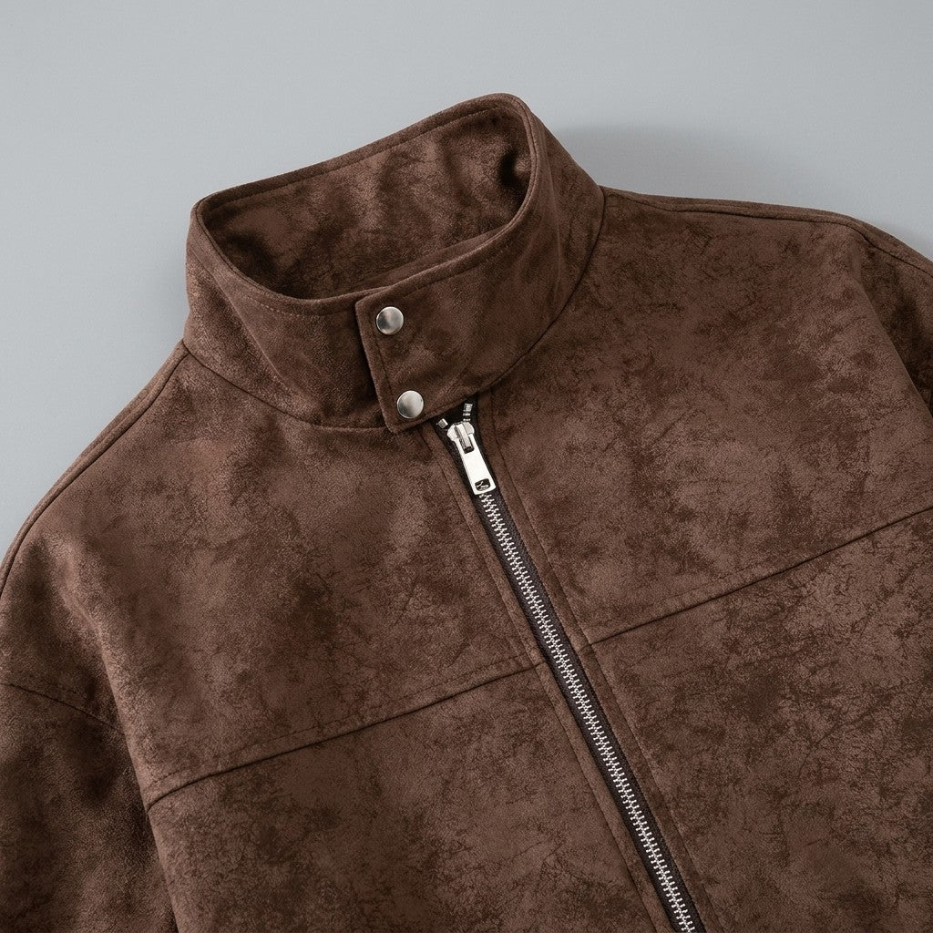 Arizona Suede Jacket - Men's Retro Suede Jacket