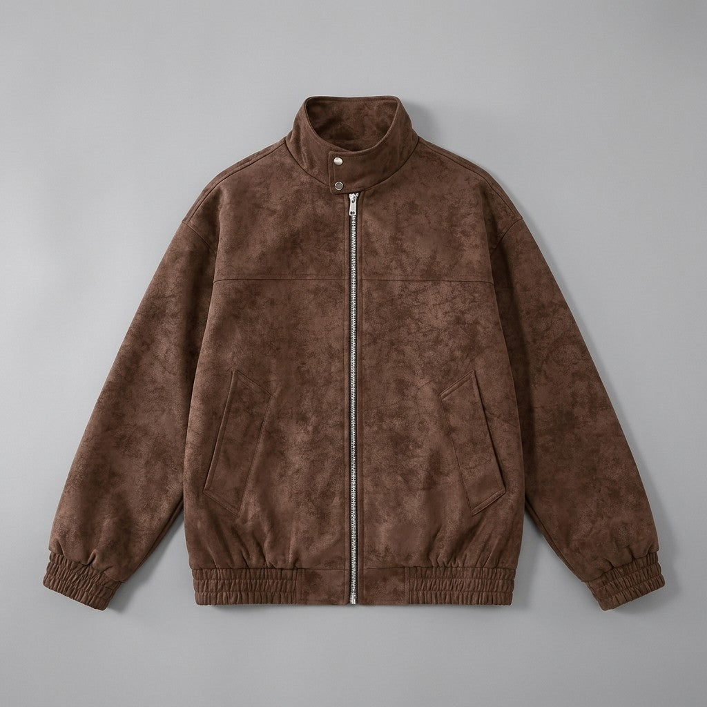 Arizona Suede Jacket - Men's Retro Suede Jacket