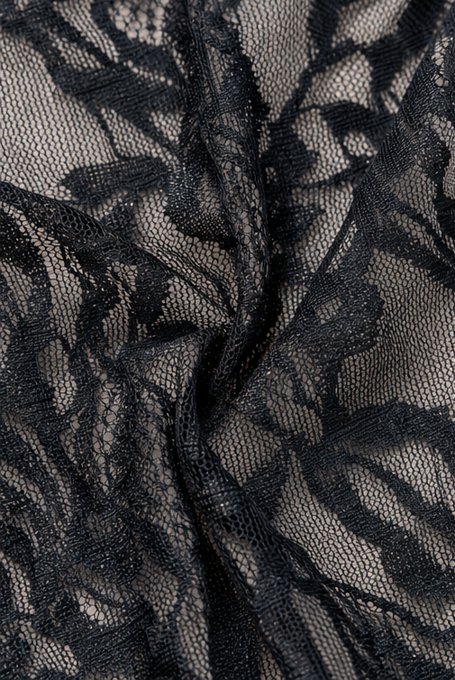 Vironne Lace Leggings - Women's Sheer Lace-Look Leggings