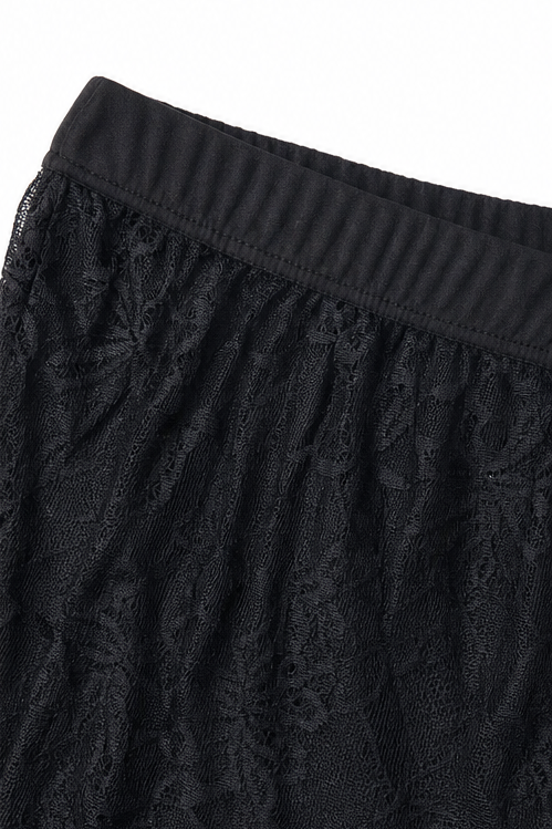 Vironne Lace Leggings - Women's Sheer Lace-Look Leggings