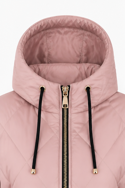 Wearbella Quilted Hooded Jacket - Longline Women's Coat