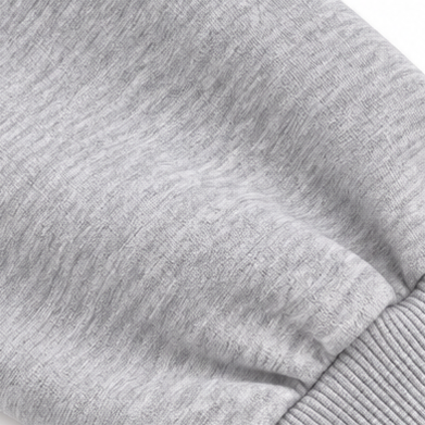 Slouvia - Cutout Shoulder Oversized Women's Sweatshirt
