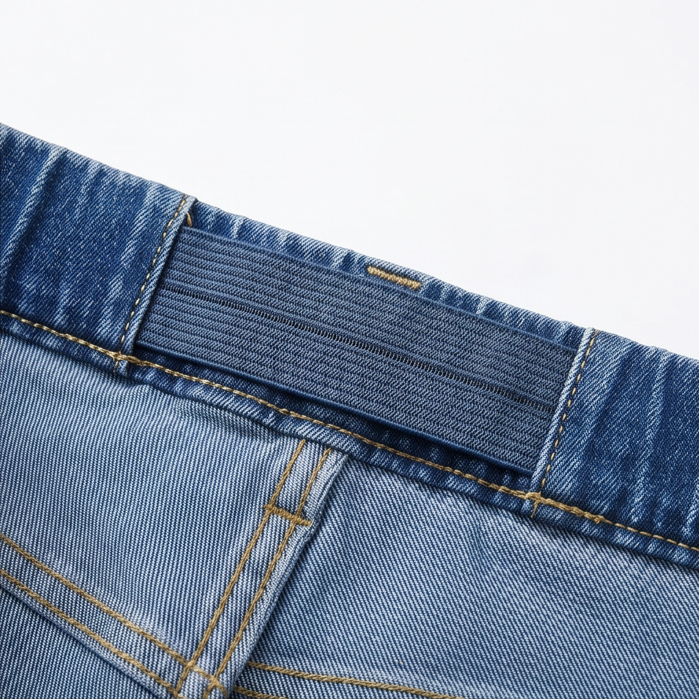 Lounette Cropped Jeans - Elastic Waist Women's Jeans