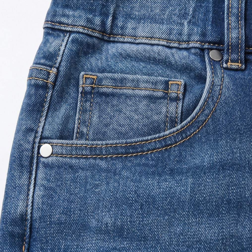 Lounette Cropped Jeans - Elastic Waist Women's Jeans