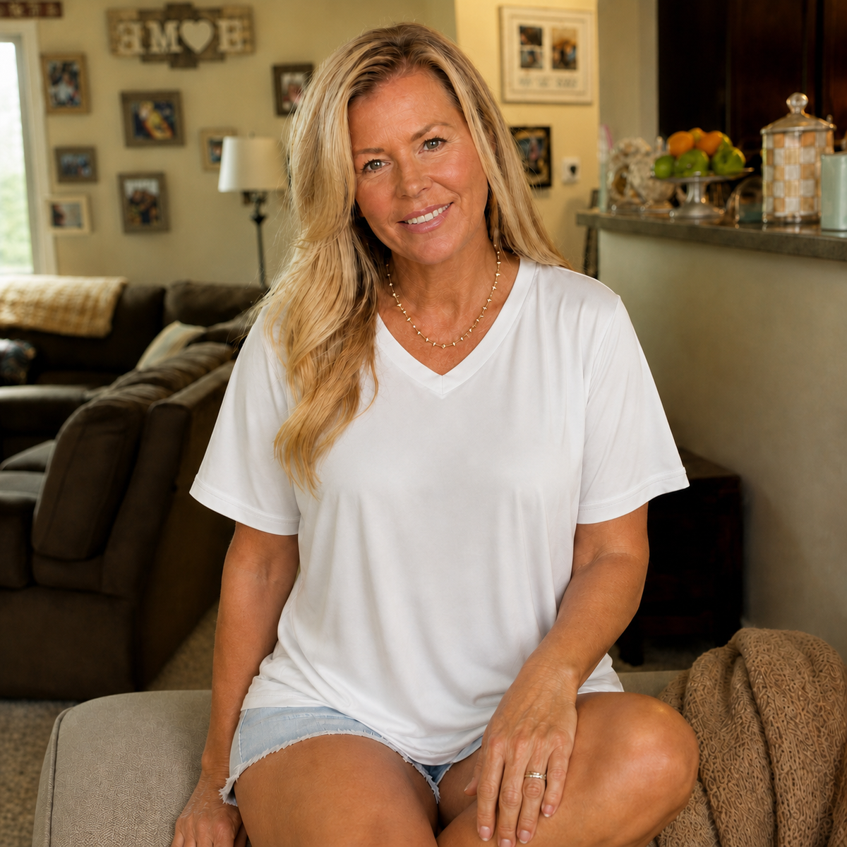 Basewear V-Neck Tee - Women's Loose Fit Tee Set of 3